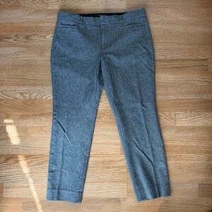 Bana Republic Grey Pants Sloan Black Garment size 12